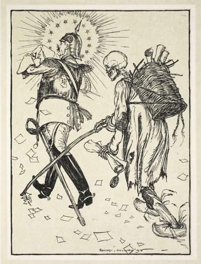 Der Lumpensammler (Le Chiffonier), Illustration aus The Kaiser